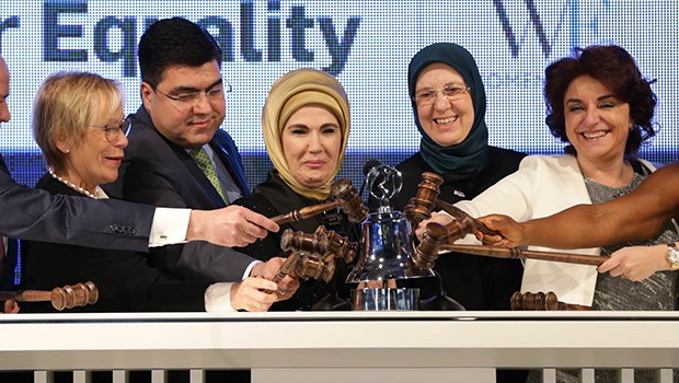 Borsa İstanbul’da gong kadın erkek eşitliği için çaldı