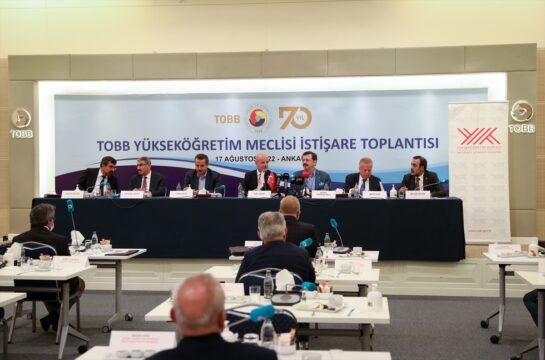 TOBB Başkanı Hisarcıklıoğlu, TOBB Yükseköğretim Meclisi İstişare Toplantısı sonrasında açıklama yaptı