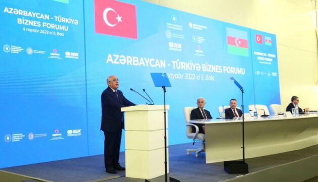 Azerbaycan-Türkiye İş Forumu düzenlendi