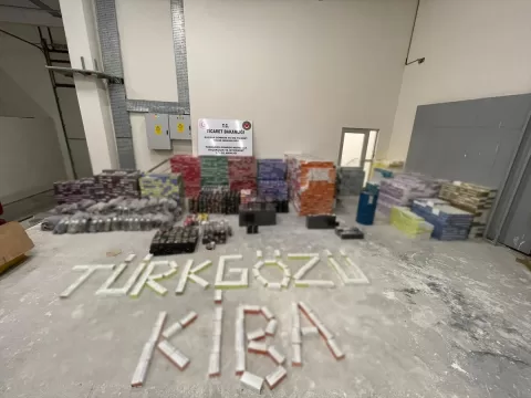 Habur ve Türkgözü gümrük kapılarında 28 milyon 75 bin liralık kaçak eşya ele geçirildi