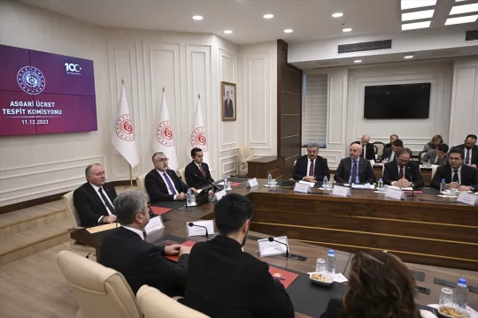 Asgari Ücret Tespit Komisyonu'nun ilk toplantısı başladı