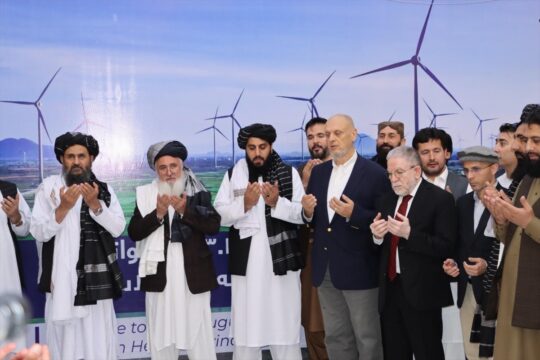 Afganistan'ın rüzgar enerjisi santralini Türk müteahhit inşa edecek