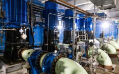 Akkuyu NGS’de su besleme sistemindeki pompaların elektrik motorları devreye alındı
