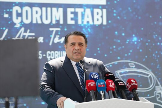 Ankara-Kırıkkale-Çorum-Samsun Hızlı Demiryolu Projesi'nde “Delice-Çorum” etabının temeli atıldı