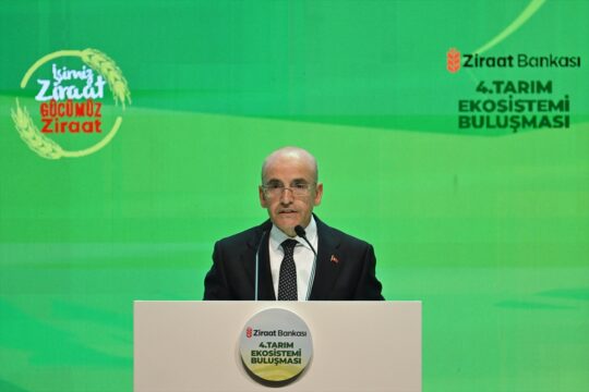 Hazine ve Maliye Bakanı Şimşek, Ziraat Bankası 4. Tarım Ekosistemi Buluşması'nda konuştu: