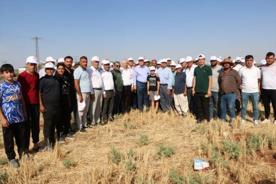 TZOB Genel Başkanı Bayraktar, Kilis'te çiftçilerle buluştu