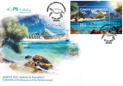 PTT'den “AKDENİZ 2025” konulu anma pulu ve ilk gün zarfı
