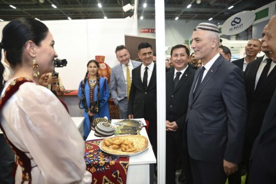 Ticaret Bakanı Bolat, Türkmenistan Ticaret Fuarı ve F İstanbul Fuarı’nın açılışında konuştu
