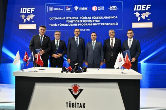 TÜBİTAK'tan IDEF 2025'te 8 önemli işbirliği anlaşması