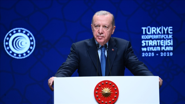 Cumhurbaşkanı Erdoğan, 2025-2029 Türkiye Kooperatifçilik Stratejisi ve Eylem Planı Tanıtım Töreni’nde konuştu