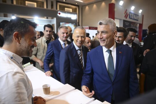 Ticaret Bakanı Ömer Bolat, “4. IAOM Eurasia Konferansı ve Sergisi”nin açılışında konuştu