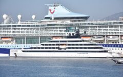 Bodrum’a iki kruvaziyerle 1853 yolcu geldi