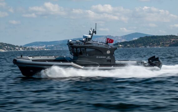 İtalyan Finans Polisi insansız deniz araçları için Türkiye'ye geldi