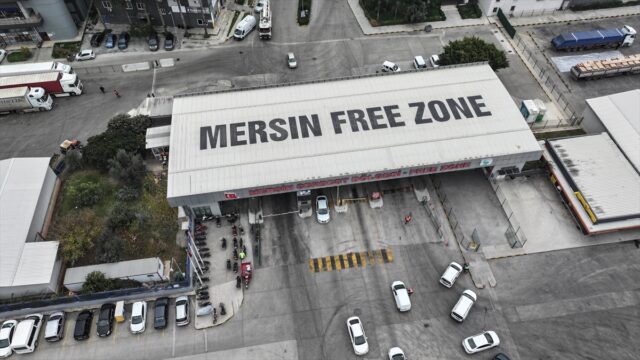 Mersin Serbest Bölgesi'nin 2025'teki ticaret hacmi 3,5 milyar dolar oldu
