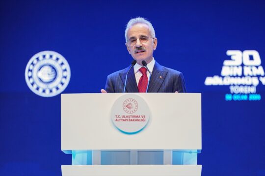 Ulaştırma ve Altyapı Bakanı Uraloğlu, “Otuz Bininci Kilometre Bölünmüş Yol Hizmete Alma Töreni”nde konuştu: