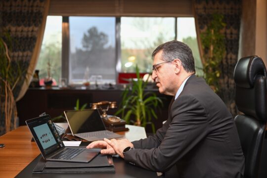 Cumhurbaşkanlığı Strateji ve Bütçe Başkanı Şenel, AA'nın “Yılın Kareleri” oylamasına katıldı