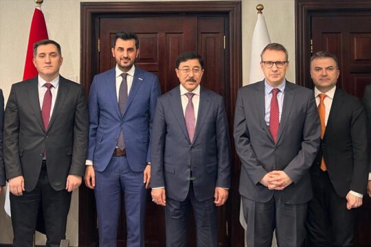 DEİK Türkiye-Irak İş Konseyi Başkanı Acar, Irak Merkez Bankası Başkanı Allak ile görüştü