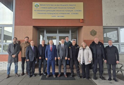 Hamzabeyli'deki tır yoğunluğu Bulgaristan makamlarıyla ele alındı
