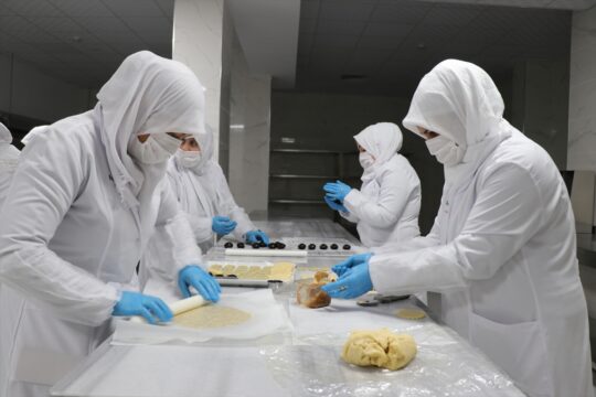 Kadın kooperatifi özgün kurabiye tarifleriyle dünya pazarına açılmayı hedefliyor