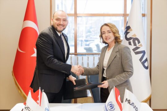 MÜSİAD ile BM Mülteciler Yüksek Komiserliği Türkiye Temsilciliği işbirliği yaptı