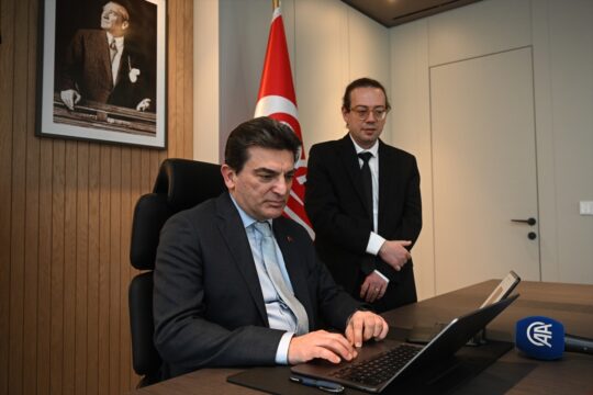 OYAK Genel Müdürü Yalçıntaş, AA'nın “Yılın Kareleri” oylamasına katıldı