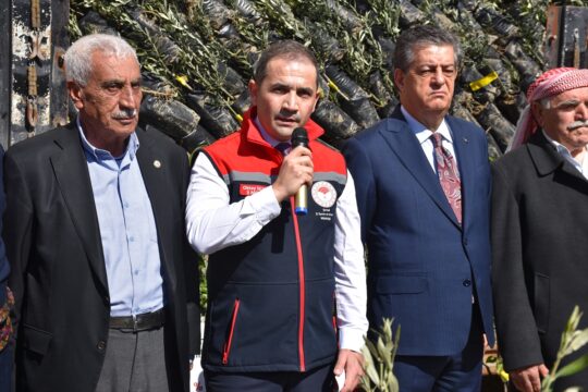 Şırnak'ta yüzde 75 hibeyle çiftçilere 25 bin 200 meyve fidanı dağıtıldı