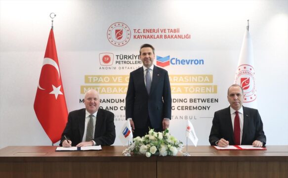 TPAO ile Chevron arasında petrol ve gaz arama ve üretimi için mutabakat zaptı imzalandı