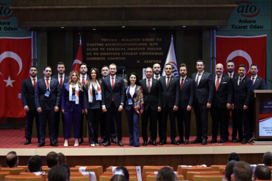 TÜGİAD Ankara Başkanı Aykut Çakmaklı güven tazeledi